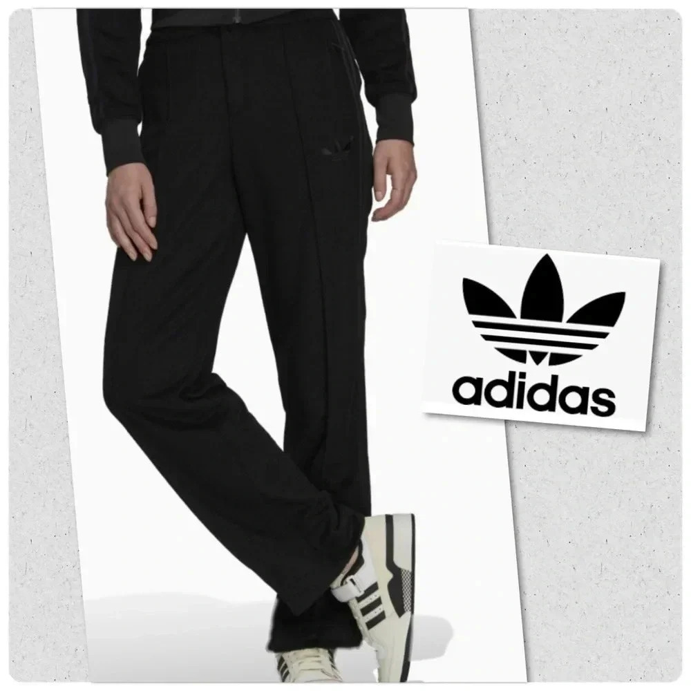 Adidas Loose Fit Wide Full Lenght Leg Wool Trackpants - NWT
